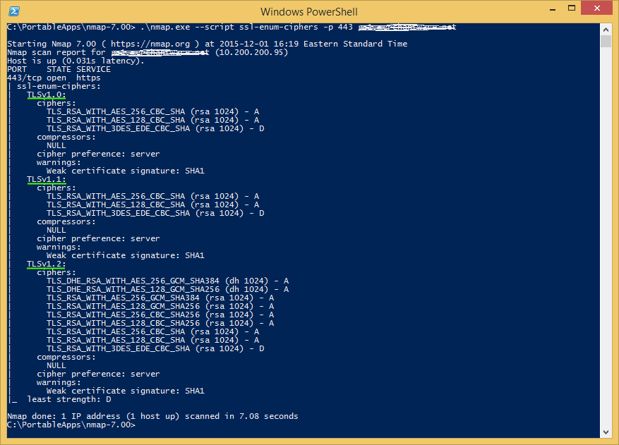 nmap ssl enum cipher screenshot